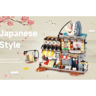 Loz LOZ Mini Block - Asian Style Seafood Stall Building Bricks Set 20 x 15 x 8cm - Fresh Bloom Skin - Premium Skincare Solutions for Nourished, Hydrated, and Radiant Skin Every Day