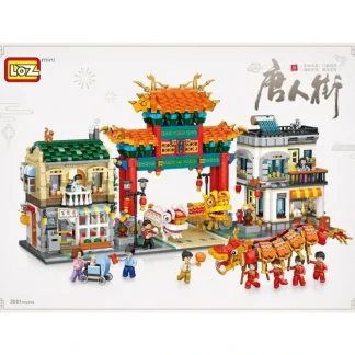 Loz LOZ Mini Blocks - Chinatown Building Bricks Set 57 x 36 x 7 cm - Fresh Bloom Skin - Premium Skincare Solutions for Nourished, Hydrated, and Radiant Skin Every Day