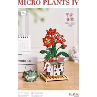 Loz LOZ Mini Blocks - Eternal Flowers Garden Series - Destined to be Red 15 x 22 x 8.5cm - Fresh Bloom Skin - Premium Skincare Solutions for Nourished, Hydrated, and Radiant Skin Every Day