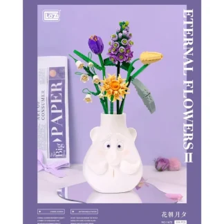 Loz LOZ Mini Blocks - Eternal Flower II Purple Boquet 10 x 6 x 22 cm - Fresh Bloom Skin - Premium Skincare Solutions for Nourished, Hydrated, and Radiant Skin Every Day