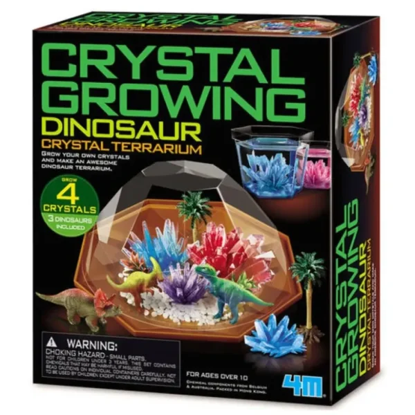4M Crystal Growing/Dino Crystal Terrarium/US 51x25x30mm - Fresh Bloom Skin - Premium Skincare Solutions for Nourished, Hydrated, and Radiant Skin Every Day