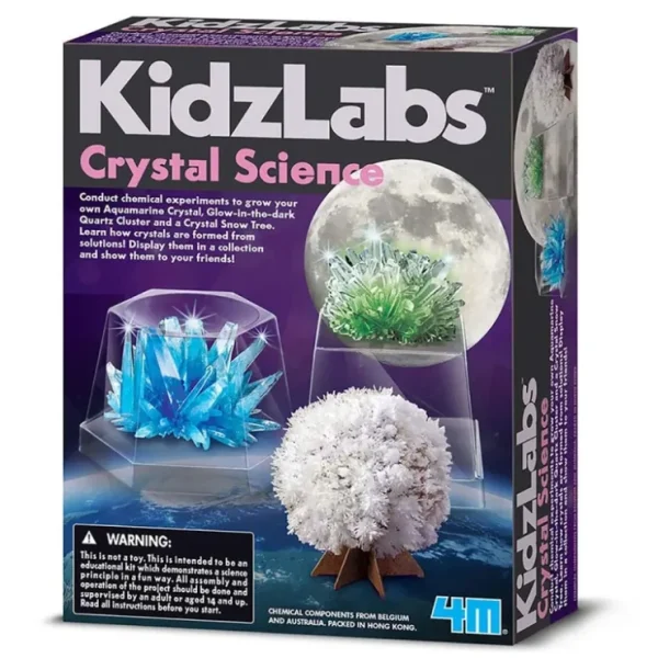 4M KidzLabs/Crystal Science/US 37x23x19mm - Fresh Bloom Skin - Premium Skincare Solutions for Nourished, Hydrated, and Radiant Skin Every Day