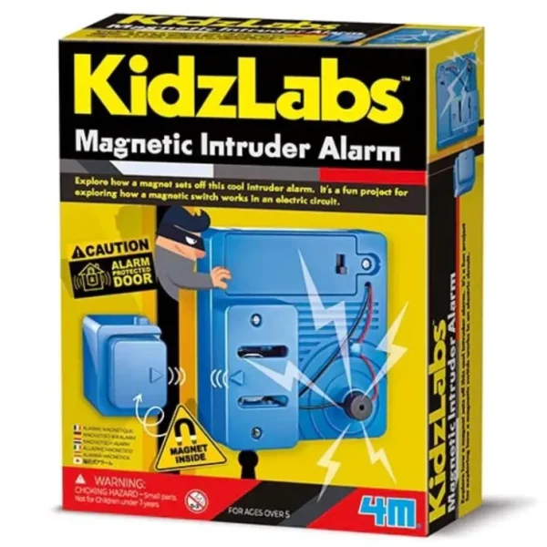 4M KidzLabs/Magnetic Intruder Alarm 37x18x22.5mm - Fresh Bloom Skin - Premium Skincare Solutions for Nourished, Hydrated, and Radiant Skin Every Day