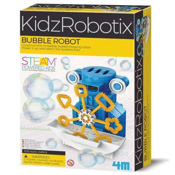 4M KidzRobotix/Bubble Robot 39x17x25mm - Fresh Bloom Skin - Premium Skincare Solutions for Nourished, Hydrated, and Radiant Skin Every Day