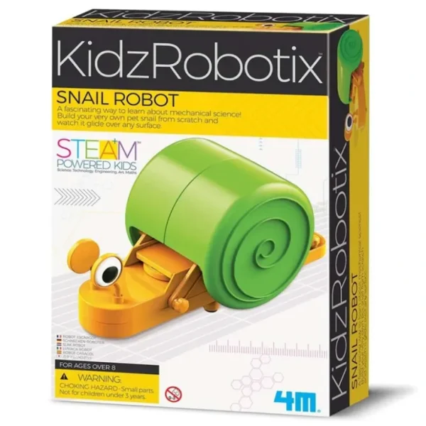 4M KidzRobotix/Snail Robot 39x17x25mm - Fresh Bloom Skin - Premium Skincare Solutions for Nourished, Hydrated, and Radiant Skin Every Day