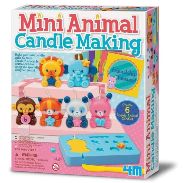 4M Mini Animal Candle Making 32x19x22mm - Fresh Bloom Skin - Premium Skincare Solutions for Nourished, Hydrated, and Radiant Skin Every Day