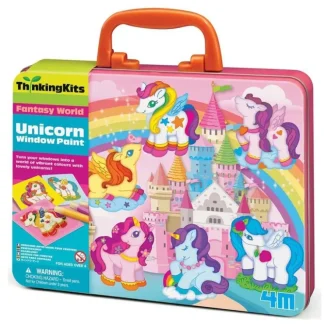 4M Thinking Kits/Unicorn Window Paints 25x20x21mm - Fresh Bloom Skin - Premium Skincare Solutions for Nourished, Hydrated, and Radiant Skin Every Day