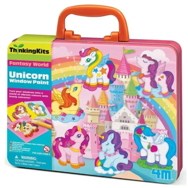 4M Thinking Kits/Unicorn Window Paints 25x20x21mm - Fresh Bloom Skin - Premium Skincare Solutions for Nourished, Hydrated, and Radiant Skin Every Day