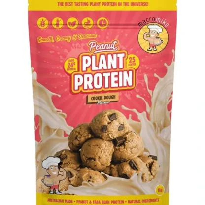 Macro Mike Peanut Plant Protein Cookie Dough 1kg - Fresh Bloom Skin - Premium Skincare Solutions for Nourished, Hydrated, and Radiant Skin Every Day