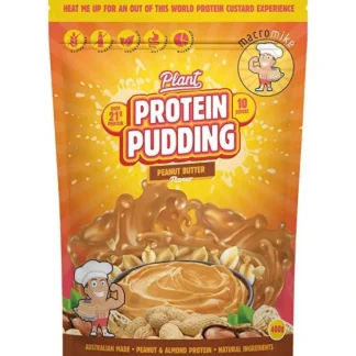 Macro Mike Plant Protein Pudding Choc Peanut Truffle Fudge 400g - Fresh Bloom Skin - Premium Skincare Solutions for Nourished, Hydrated, and Radiant Skin Every Day