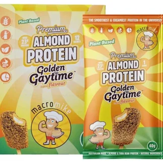 Macro Mike Premium Almond Protein Golden Gaytime 12x40g - Fresh Bloom Skin - Premium Skincare Solutions for Nourished, Hydrated, and Radiant Skin Every Day