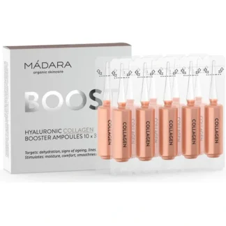 Madara Boost Hyaluronic Collagen Ampoules 3ml X 10Pcs - Fresh Bloom Skin - Premium Skincare Solutions for Nourished, Hydrated, and Radiant Skin Every Day