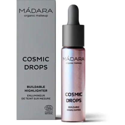 Madara Cosmic Drops Buildable Highlighter 13.5ml - Aurora Borealis - Fresh Bloom Skin - Premium Skincare Solutions for Nourished, Hydrated, and Radiant Skin Every Day