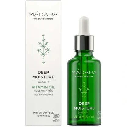 Madara Deep Moisture Vitamin Oil 50ml - Fresh Bloom Skin - Premium Skincare Solutions for Nourished, Hydrated, and Radiant Skin Every Day