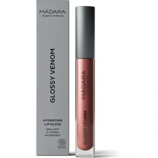 Madara Glossy Venom Lip Gloss 4ml - Magnetic Nude - Fresh Bloom Skin - Premium Skincare Solutions for Nourished, Hydrated, and Radiant Skin Every Day