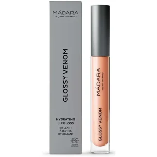 Madara Glossy Venom Lip Gloss 4ml - Nude Coral - Fresh Bloom Skin - Premium Skincare Solutions for Nourished, Hydrated, and Radiant Skin Every Day