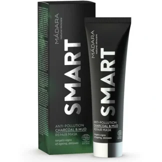 Madara Smart Anti-Pollution Charcoal & Mud Repair Mask 60ml - Fresh Bloom Skin - Premium Skincare Solutions for Nourished, Hydrated, and Radiant Skin Every Day