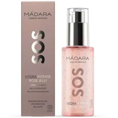 Madara Sos Hydra Intense Rose Jelly 75ml - Fresh Bloom Skin - Premium Skincare Solutions for Nourished, Hydrated, and Radiant Skin Every Day