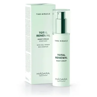 Madara Time Miracle Total Renewal Night Cream 50ml - Fresh Bloom Skin - Premium Skincare Solutions for Nourished, Hydrated, and Radiant Skin Every Day