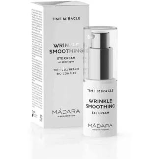 Madara Time Miracle Wrinkle Smoothing Eye Cream 15ml - Fresh Bloom Skin - Premium Skincare Solutions for Nourished, Hydrated, and Radiant Skin Every Day