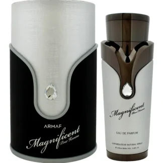 Magnificent by Armaf for Men - 3.4 oz EDP Spray - Fresh Bloom Skin - Premium Skincare Solutions for Nourished, Hydrated, and Radiant Skin Every Day
