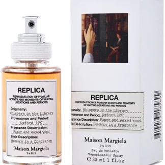Maison Margiela Replica Whispers In The Library Eau De Toilette Spray 30ml/1oz - Fresh Bloom Skin - Premium Skincare Solutions for Nourished, Hydrated, and Radiant Skin Every Day