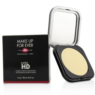 Make Up For Ever Ultra HD Microfinishing Pressed Powder - # 02 (Banana) 6.2g/0.21oz - Fresh Bloom Skin - Premium Skincare Solutions for Nourished, Hydrated, and Radiant Skin Every Day