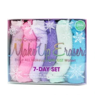 MakeUp Eraser 7 Day Set (7x Mini MakeUp Eraser Cloth) - #Let It Snow 7pcs - Fresh Bloom Skin - Premium Skincare Solutions for Nourished, Hydrated, and Radiant Skin Every Day