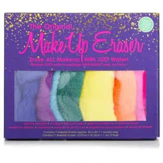 MakeUp Eraser Holidaze 7 Day Set (7x Mini MakeUp Eraser Cloth + 1x Bag) 7pcs+1bag - Fresh Bloom Skin - Premium Skincare Solutions for Nourished, Hydrated, and Radiant Skin Every Day