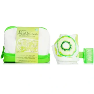 MakeUp Eraser Key Lime Set (1x MakeUp Eraser Cloth + 1x Hair Clip + 1x Bag) 2pcs+1bag - Fresh Bloom Skin - Premium Skincare Solutions for Nourished, Hydrated, and Radiant Skin Every Day