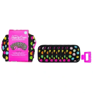 MakeUp Eraser Smiley 7 Day Set (7x Mini MakeUp Eraser Cloth, 1x Hair Claw Clip + 1x Bag) 8pcs+1bag - Fresh Bloom Skin - Premium Skincare Solutions for Nourished, Hydrated, and Radiant Skin Every Day