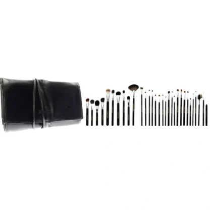 Make-Up Studio Makeup Brushes and Pouch Set by Make-Up Studio for Women - 33 Pc Pouch for Brushes, Powder Brush Flat - 01, Blusher Brush Angle Shaped Goat Hair - 02, Blusher Brush Flat Goat Hair - 03, Blusher Brush Compact Goat Hair - 04, Blusher,Shaper B - Fresh Bloom Skin - Premium Skincare Solutions for Nourished, Hydrated, and Radiant Skin Every Day