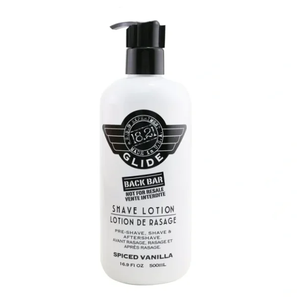 18.21 Man Made Shaving Glide - # Spiced Tobacco (For Any Skin + Any Razor) (Salon Size) 500ml/16.9oz - Fresh Bloom Skin - Premium Skincare Solutions for Nourished, Hydrated, and Radiant Skin Every Day