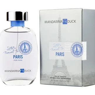 Mandarina Duck Let's Travel To Paris Eau De Toilette Spray 100ml/3.4oz - Fresh Bloom Skin - Premium Skincare Solutions for Nourished, Hydrated, and Radiant Skin Every Day