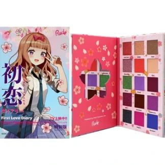 Manga Collection Pressed Pigments and Shadows Palette - First Love Diary by Rude Cosmetics for Women - 0.77 oz Palette - Fresh Bloom Skin - Premium Skincare Solutions for Nourished, Hydrated, and Radiant Skin Every Day