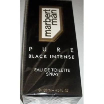 Marbert Man Pure Black Intense Eau De Toilette 125ml - Fresh Bloom Skin - Premium Skincare Solutions for Nourished, Hydrated, and Radiant Skin Every Day