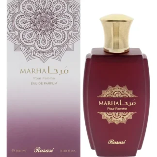 Marha by Rasasi for Women - 3.38 oz EDP Spray - Fresh Bloom Skin - Premium Skincare Solutions for Nourished, Hydrated, and Radiant Skin Every Day