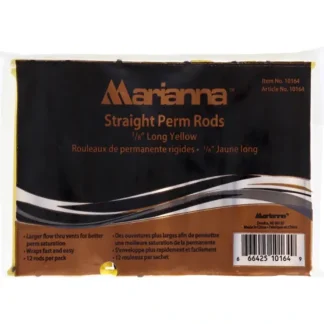 Marianna Straight Perm Rods Long - Yellow by Marianna for Women - 12 x 0.95 cm Hair Rods - Fresh Bloom Skin - Premium Skincare Solutions for Nourished, Hydrated, and Radiant Skin Every Day
