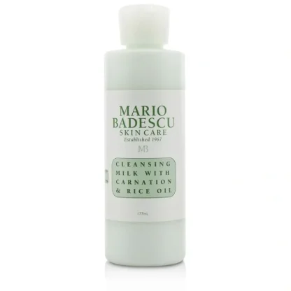 Mario Badescu Cleansing Milk With Carnation & Rice Oil - For Dry/ Sensitive Skin Types 177ml/6oz - Fresh Bloom Skin - Premium Skincare Solutions for Nourished, Hydrated, and Radiant Skin Every Day