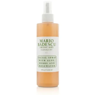 Mario Badescu Facial Spray With Aloe, Herbs & Rosewater - For All Skin Types 236ml/8oz - Fresh Bloom Skin - Premium Skincare Solutions for Nourished, Hydrated, and Radiant Skin Every Day