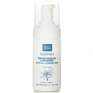 Martiderm Essentials Micellar Cleansing Foam 100ml/3.4oz - Fresh Bloom Skin - Premium Skincare Solutions for Nourished, Hydrated, and Radiant Skin Every Day