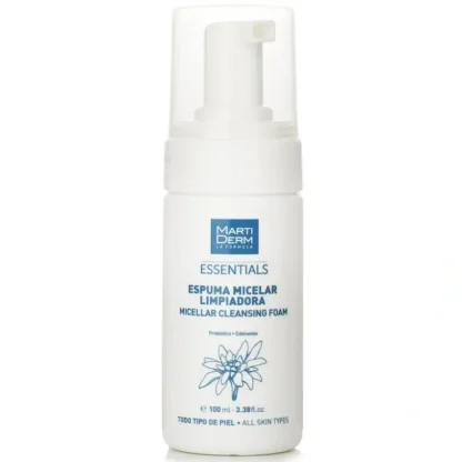 Martiderm Essentials Micellar Cleansing Foam 100ml/3.4oz - Fresh Bloom Skin - Premium Skincare Solutions for Nourished, Hydrated, and Radiant Skin Every Day
