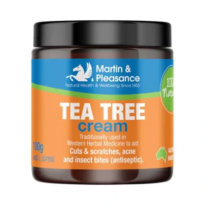 Martin & Pleasance All Natural Cream Tea Tree 100g - Fresh Bloom Skin - Premium Skincare Solutions for Nourished, Hydrated, and Radiant Skin Every Day