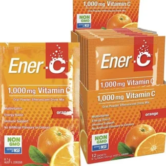 Martin & Pleasance Ener-C 1000mg Vitamin C Drink Mix Orange Sachets 12pk - Fresh Bloom Skin - Premium Skincare Solutions for Nourished, Hydrated, and Radiant Skin Every Day