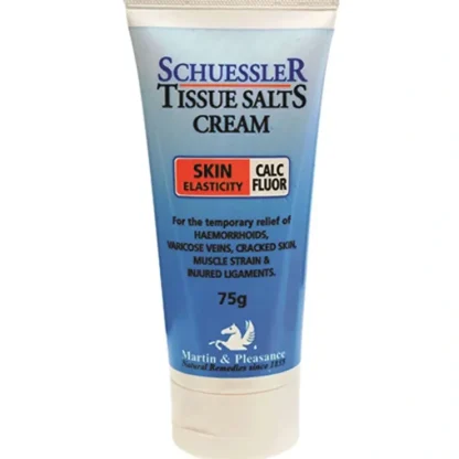 Martin & Pleasance Schuessler Tissue Salts Calc Fluor (Skin Elasticity) Cream 75g - Fresh Bloom Skin - Premium Skincare Solutions for Nourished, Hydrated, and Radiant Skin Every Day