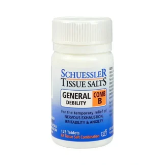 Martin & Pleasance Schuessler Tissue Salts Comb B (General Debility) 125t - Fresh Bloom Skin - Premium Skincare Solutions for Nourished, Hydrated, and Radiant Skin Every Day
