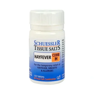 Martin & Pleasance Schuessler Tissue Salts Comb H (Hayfever) 125t - Fresh Bloom Skin - Premium Skincare Solutions for Nourished, Hydrated, and Radiant Skin Every Day