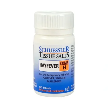 Martin & Pleasance Schuessler Tissue Salts Comb H (Hayfever) 125t - Fresh Bloom Skin - Premium Skincare Solutions for Nourished, Hydrated, and Radiant Skin Every Day