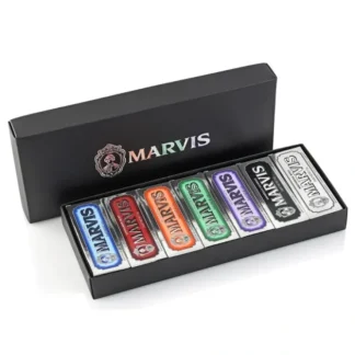 Marvis Black Box Giftbox 7x 25ml - Fresh Bloom Skin - Premium Skincare Solutions for Nourished, Hydrated, and Radiant Skin Every Day