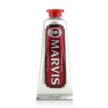 Marvis Cinnamon Mint Toothpaste 25ml/1.3oz - Fresh Bloom Skin - Premium Skincare Solutions for Nourished, Hydrated, and Radiant Skin Every Day